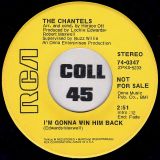 The Chantels – Love Makes All The Difference In The World b/w I’m Gonna Win Him Back – RCA DJ 7″
