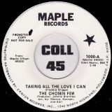 The Chosen Few – Birth Of A Playboy b/w Taking All The Love I Can – Maple DJ 7″