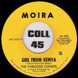 The Fabulous Counts – Jan Jan b/w Girl From Kenya – Moira 7″