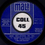 The Fugitives – Your Girl’s A Woman b/w She Believes In Me – Mala 7″