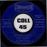 The Jewels – Gotta Find A Way b/w Opportunity – Dimension DJ 7″