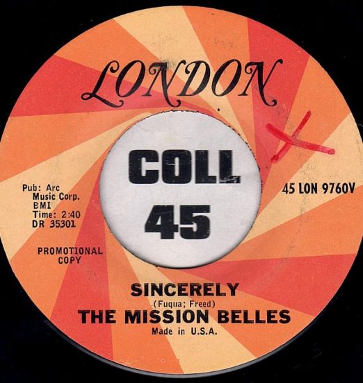 TheMissionBelles-Sincerely