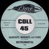 The Superbs – Baby Baby All The Time b/w Raindrops, Memories, And Tears (Instrumental) – Dore 7″