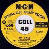 The Whispering Winds – My Baby b/w The First 100 Years – MGM DJ 7″
