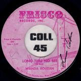 Wanda Rouzan – Long Time No See b/w Here’s A Letter From Home – Frisco 7″