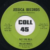 Willie Small – How High Can You Fly? b/w Say You Will – Jessica 7″