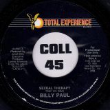 Billy Paul – Sexual Therapy b/w Hot Date – Total Experience DJ 7″