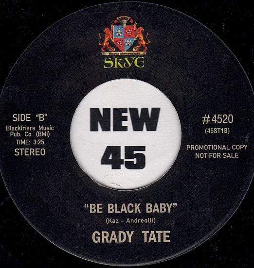 GradyTate-BeBlackBabySTEREODJB