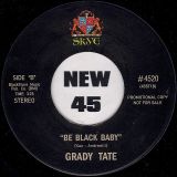 *WAREHOUSE FIND!* Grady Tate – Be Black Baby MONO b/w STEREO Version – Skye DJ 7″