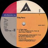 Greg Perry – It Takes Heart b/w Instrumental – Alfa 12″
