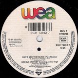 Groove Factory Feat. Jackie Virgil – Don’t Stop The Music b/w Step Into The Groove – Wea GER 7″
