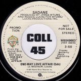 Marc Sadane ‎– One-Way Love Affair STEREO b/w MONO Version – WB DJ 7″