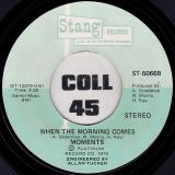 The Moments – Nine Times b/w When The Morning Comes – Stang 7″