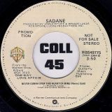 Sadane – Never Gonna Stop This Heart Of Mine Remix MONO b/w STEREO Versiomn – Warner Bros. DJ 7″