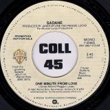 Sadane – One Minute From Love MONO b/w STEREO Version – Warner Bros. DJ 7″