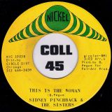 The South Shore Commision – Shadows b/w Sidney Pinchback & The Sisters – This Is The Woman – Nickel 7″