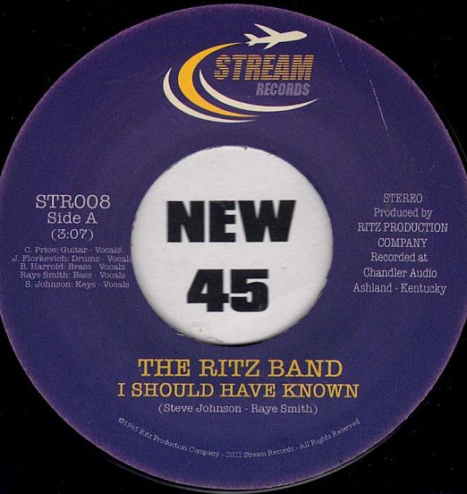*JUST IN!* The Ritz Band - I Should Have Known STEREO b/w MONO Version - Stream ITA 7"