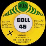 The South Shore Commision – Shadows b/w Sidney Pinchback & The Sisters – This Is The Woman – Nickel 7″