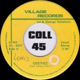 Carl Henry Hall – Summertime b/w Unknown – Coctiez – Village BE 7″