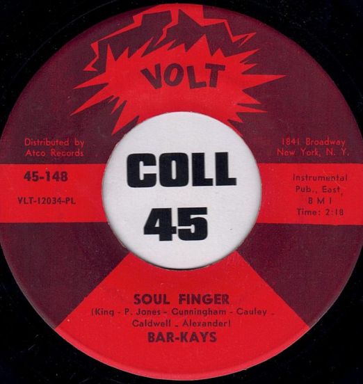 The Bar-Kays - Soul Finger b/w Knucklehead - Volt 7"