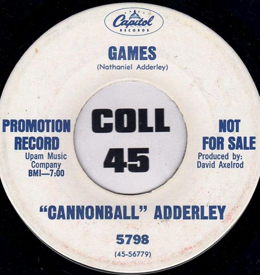 CannonballAdderly-GamesPROMO