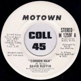 David Ruffin – Common Man b/w Common Man (Mono) – Motown DJ 7″