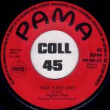 Eugene Paul – Beautiful Sunday b/w Take Care Son – Pama 7″