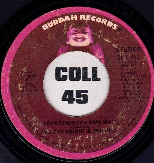 Gladys Knight & The Pips - Love Finds It's Own Way b/w Barbara Mason - Shackin' Up - Buddah 7"