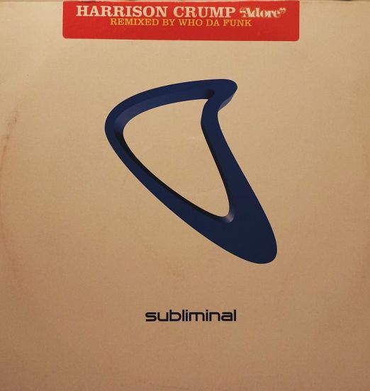 Harrison Crump - Adore - Subliminal 2x 12"