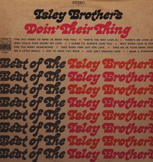 The Isley Brothers - Doin’ Their Thing - Tamla LP