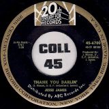Jesse James – Thank You Darlin’ b/w Bring My Baby Back – 20th Century Fox 7″