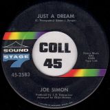 Joe Simon – Put Your Trust In Me (Depend On Me) b/w Just A Dream – Sound Stage 7 7″