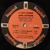 John Coltrane – A Love Supreme – Impulse! LP