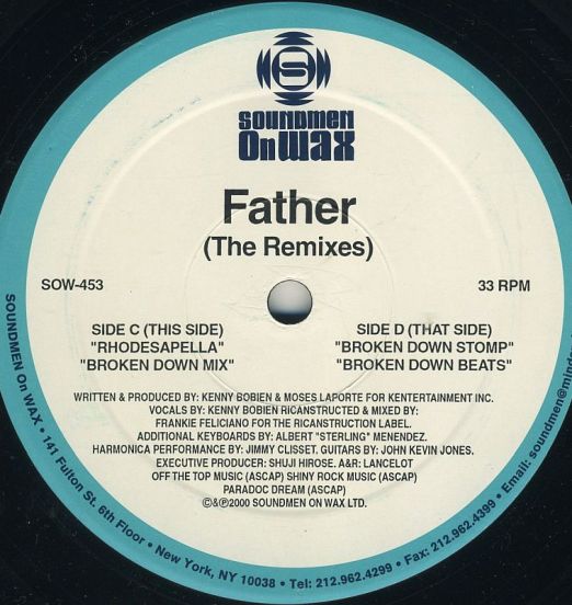 KennyBobien-FatherTheRemixes2nd12Inch