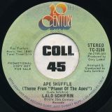 Lalo Schifrin – Ape Shuffle (Theme From ‘Planet Of The Apes’) STEREO b/w MONO Version 20th Century DJ 7″