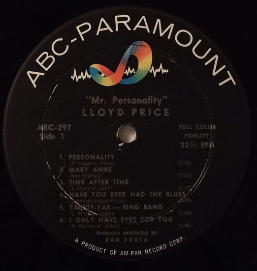 LloydPrice-Mr.PersonalityLABEL