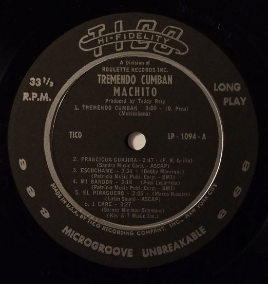 Machito-TremendoCumbanLABEL