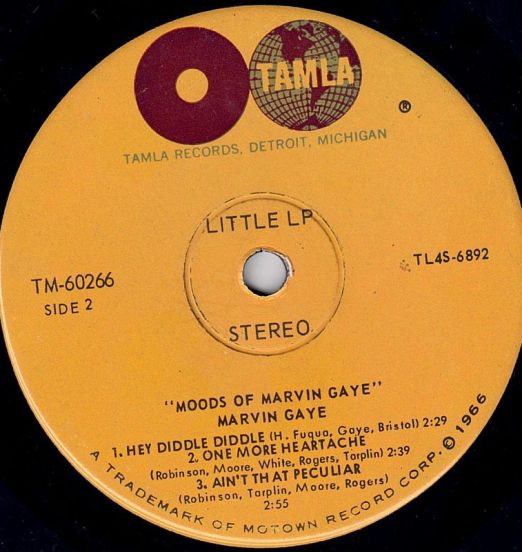 Marvin Gaye - Moods Of Marvin Gaye - Tamla 7"