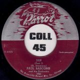 Paul Bascomb And His Orchestra – Jan Part1 b/w Part2 – Parrot 7″