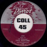 Paul Bascomb And His Orchestra – Jan Part1 b/w Part2 – Parrot 7″
