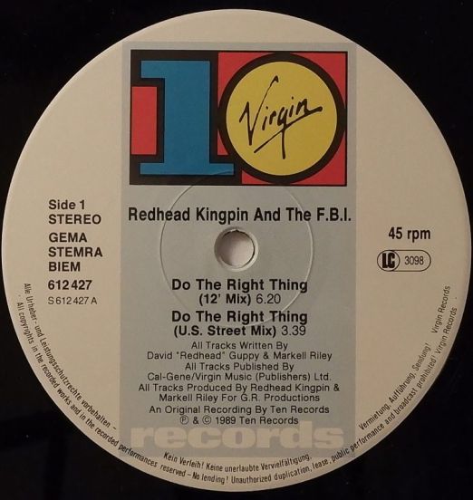 RedheadKingpin-DoTheRightThingLABEL