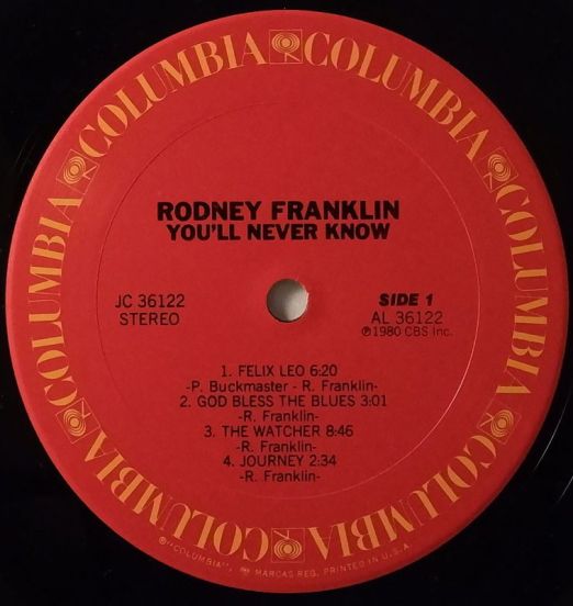 RodneyFranklin-You'llNeverKnowLABEL