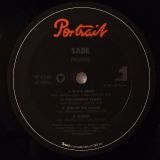 Sade – Promise – Portrait LP