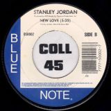 Stanley Jordan – The Lady In My Life b/w New Love – Blue Note 7″
