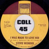 Stevie Wonder – I Was Made To Love Her b/w Hold Me – Tamla 7″