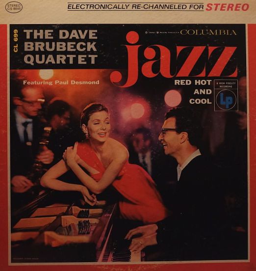 The Dave Brubeck Quartet - Jazz: Red Hot And Cool - Columbia LP