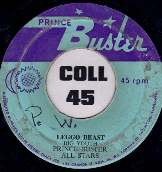 Big Youth - Leggo Beast b/w Leave Your Skeng - Prince Buster JA 7"