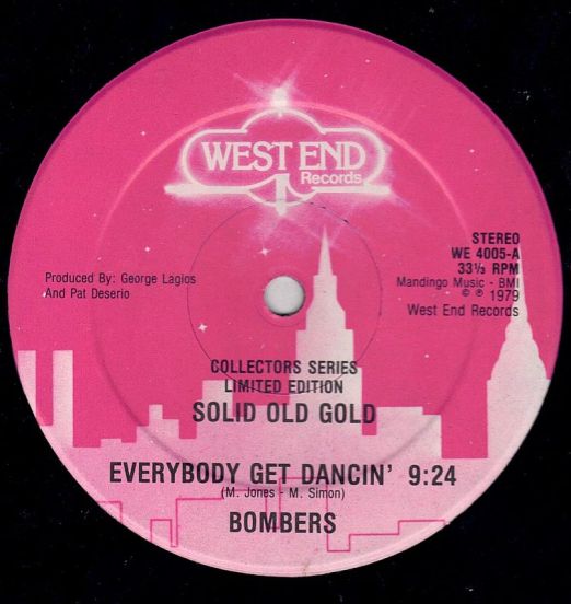 Bombers AND Bettye Lavette - Everybody Get Dancin' b/w Do'In The Best That I Can - West End 12"