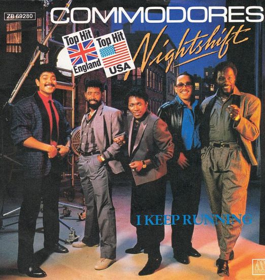 Commodores - Nightshift b/w I Keep Running - Motown GER 7"