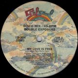 Double Exposure – My Love Is Free b/w Salsoul Orchestra – It Don’t Have To Be Funky (To Be A Groove) – Salsoul 12″